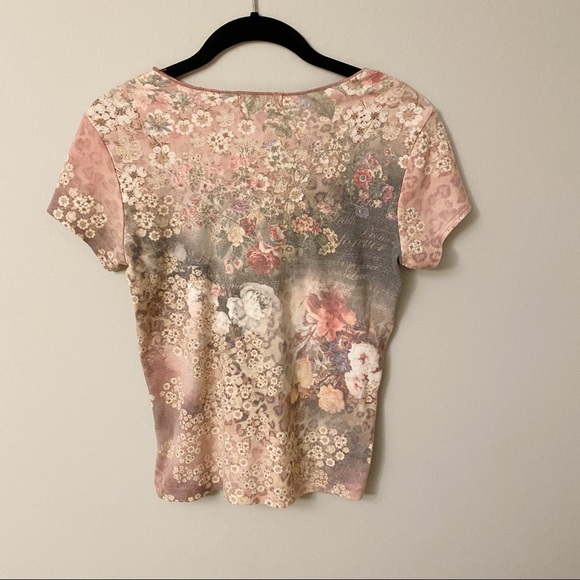 Xcit u.s.a Y2K all over print tee - Picture 2 of 11